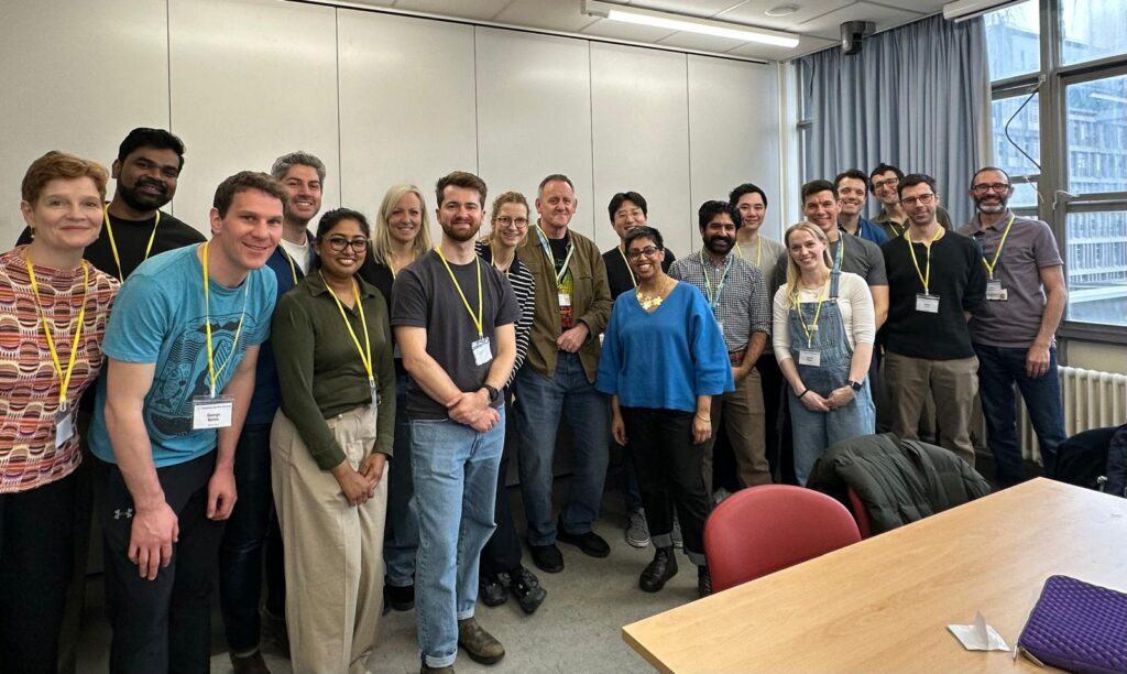 Imperial Novice Course faculty group photo at the Practical Skills Day, February 2026 cohort